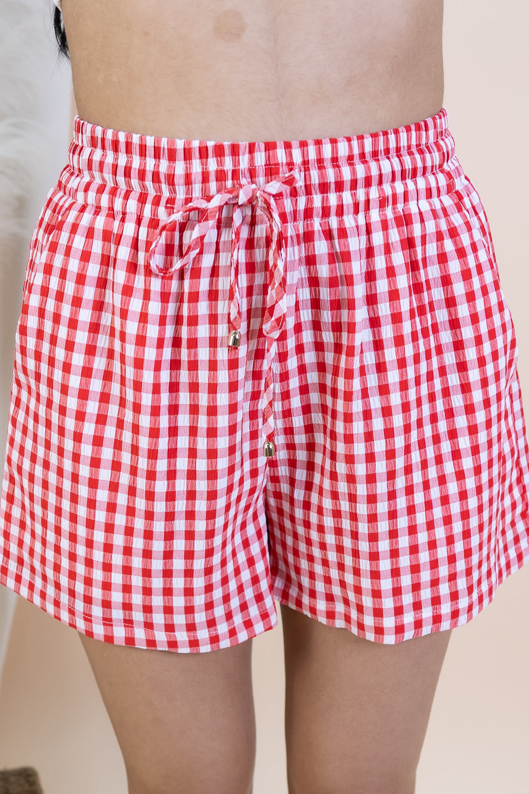 "Open Fields" Shorts (Red)