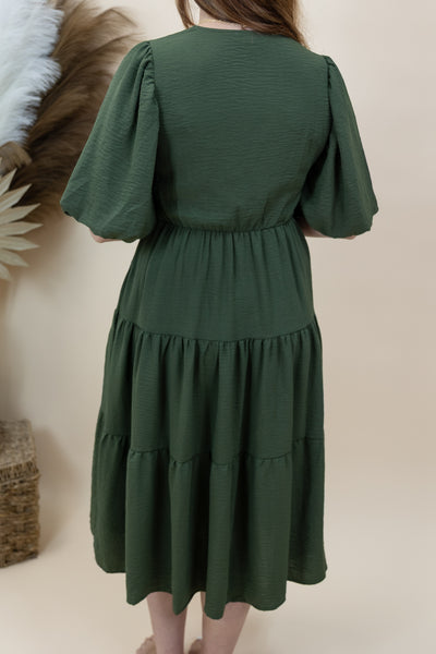 "More Than Perfect" Dress (Olive)
