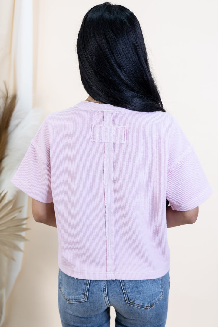 "Light & Lovely" Top (Light Pink)
