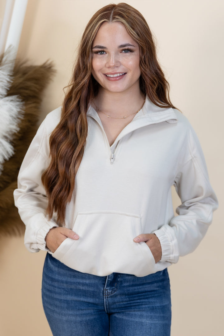 "In Your Element" Jacket (Ecru)