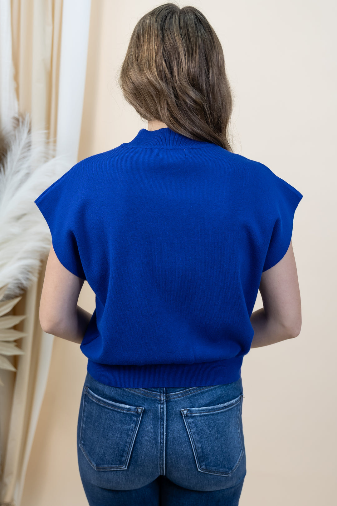 "Vision Of Charm" Top (Royal Blue)