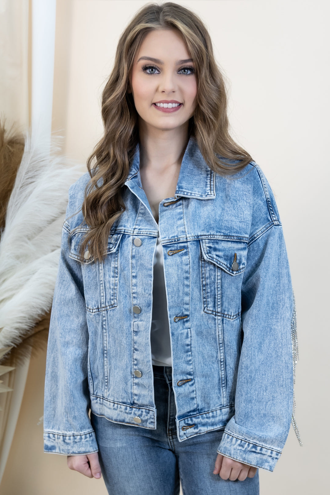 "Steal The Show" Denim Jacket