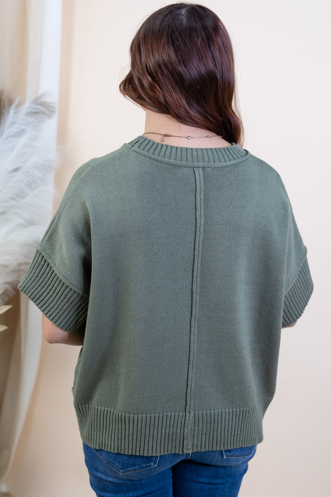 "Timeless Comfort" Sweater (Olive)