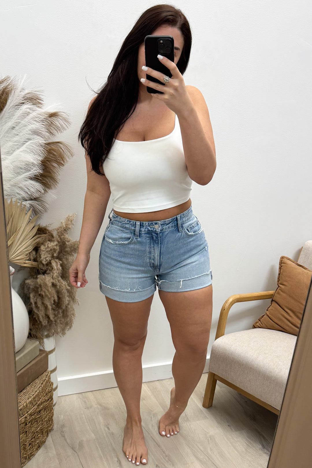 Melany Denim Shorts