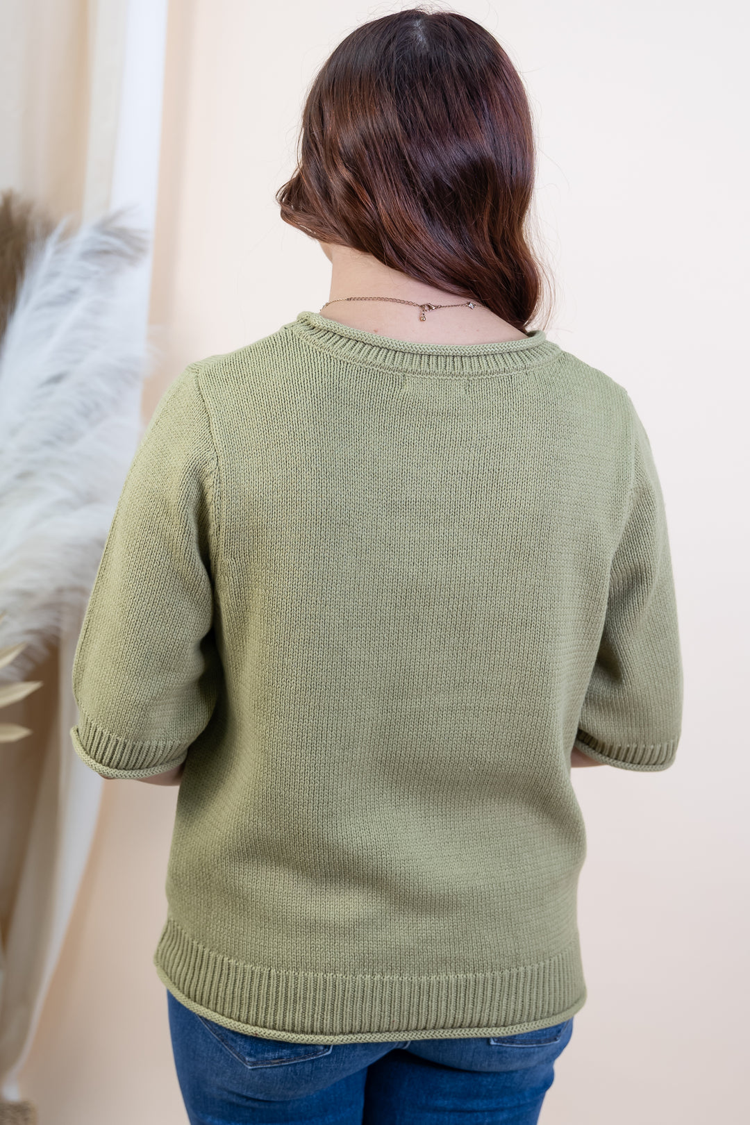 "Easy Edge" Top (Olive)