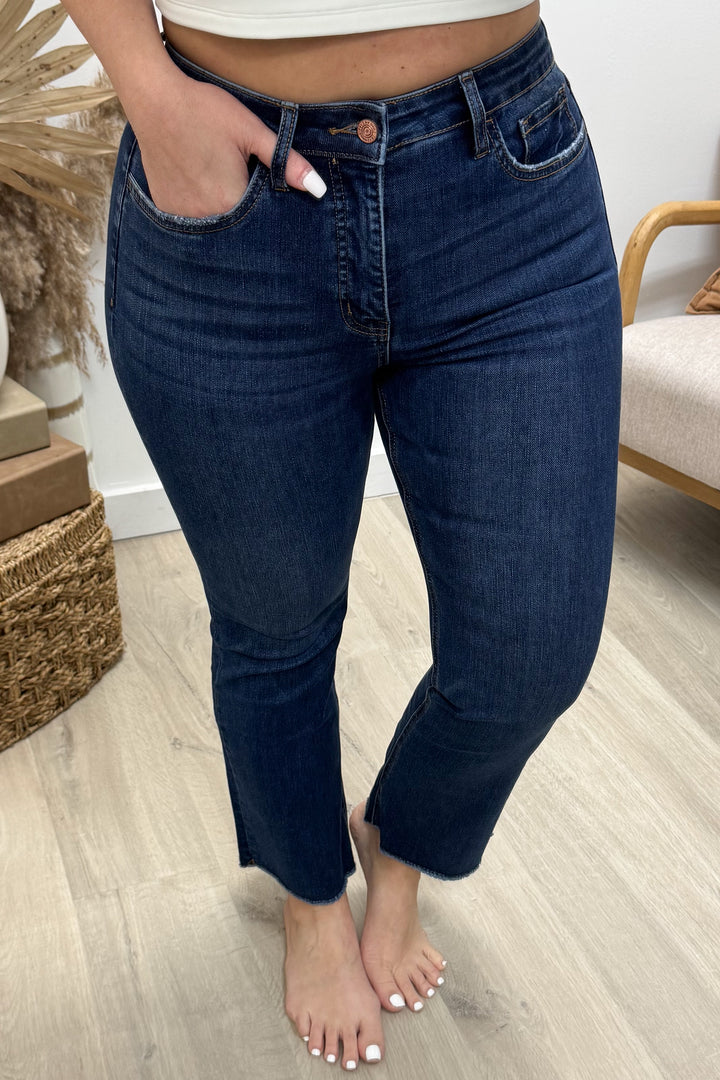 Isabella Kick Flare Jeans (Tummy Control)