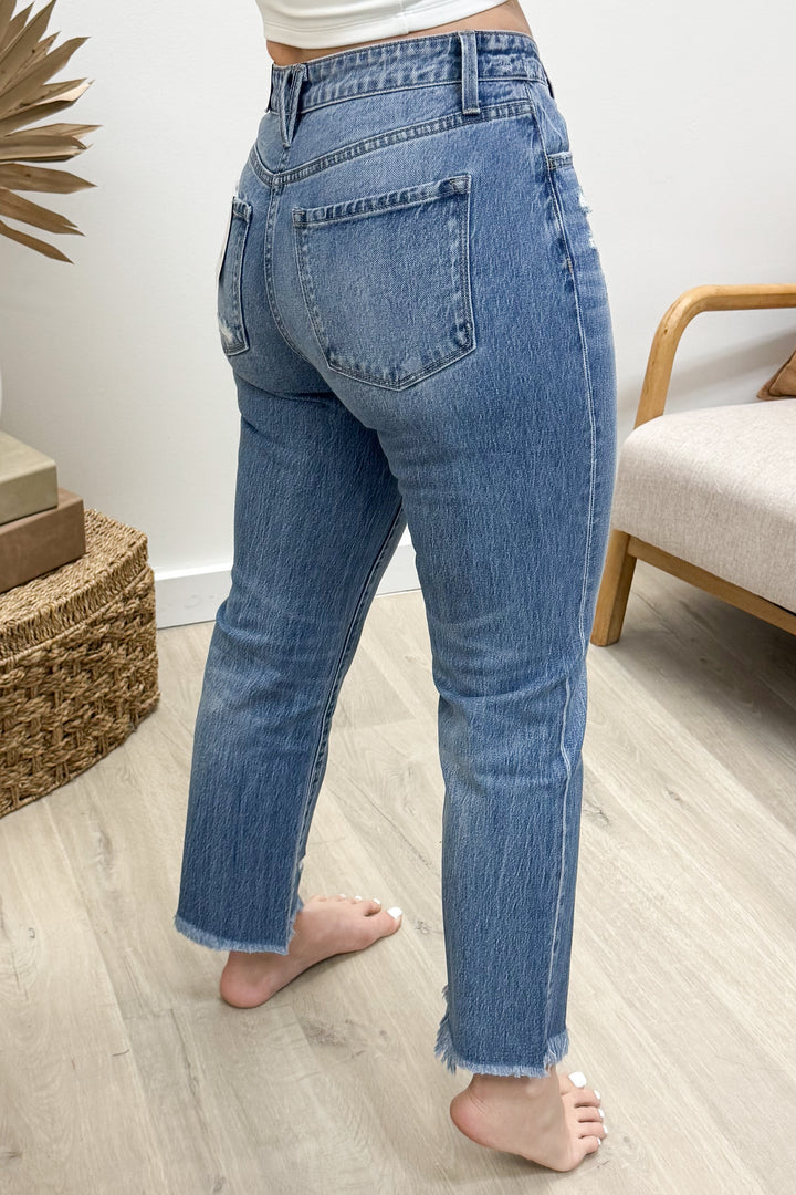 Eleanor Cropped Straight Jeans