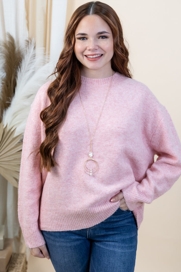 "Soft Touch" Sweater (Pink)