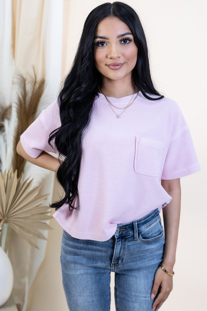 "Light & Lovely" Top (Light Pink)
