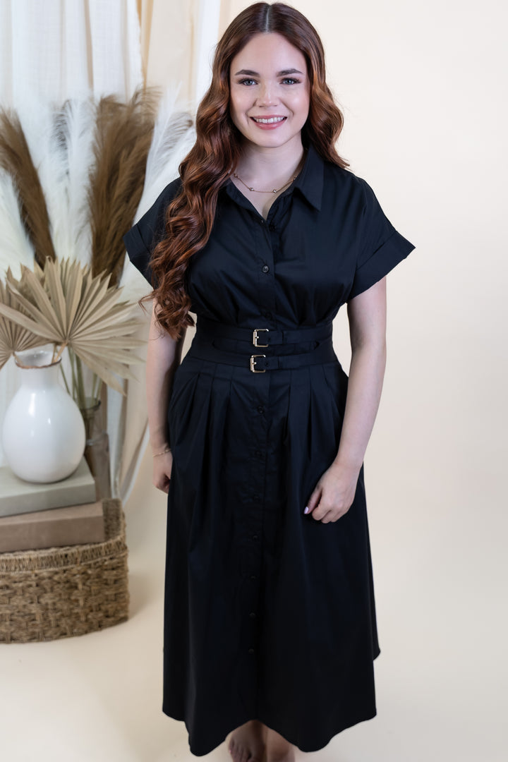 "Double Standards" Dress (Black)
