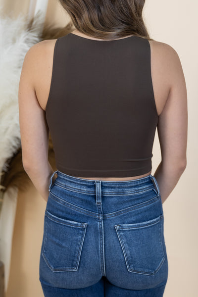 "Sunlit Stroll" Top (Fudge)