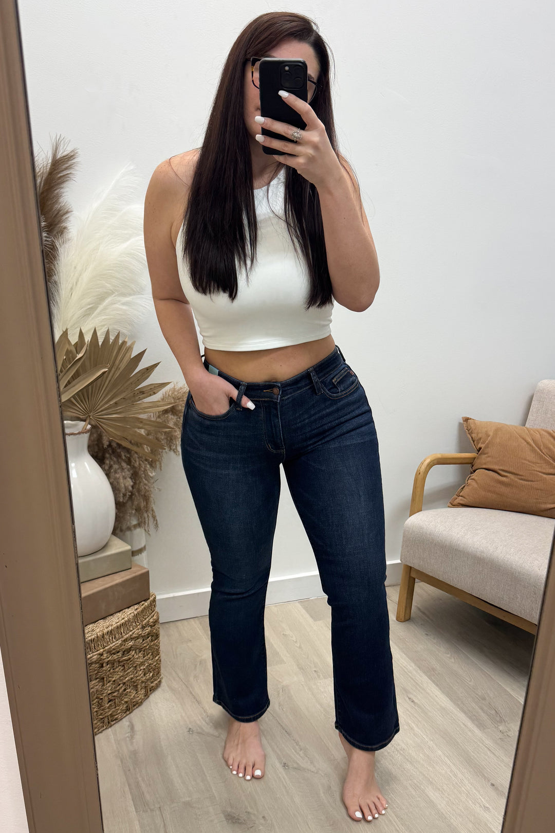 Jasmin Petite Bootcut Jeans