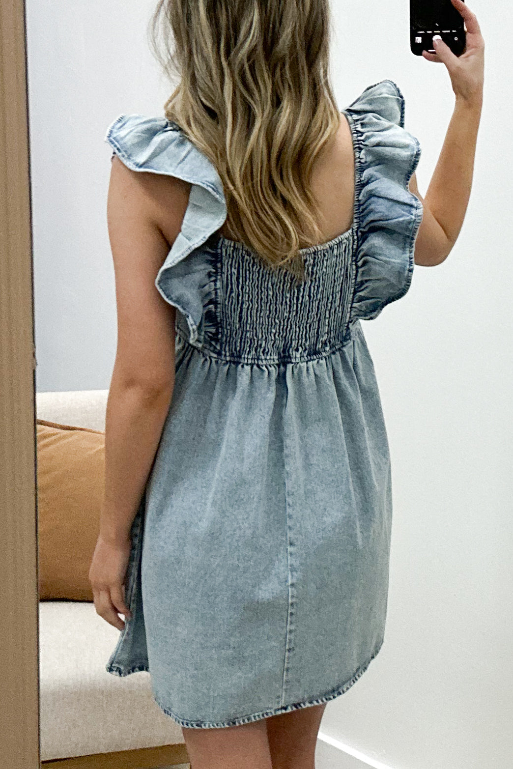 "Giddy Up" Dress (Denim)