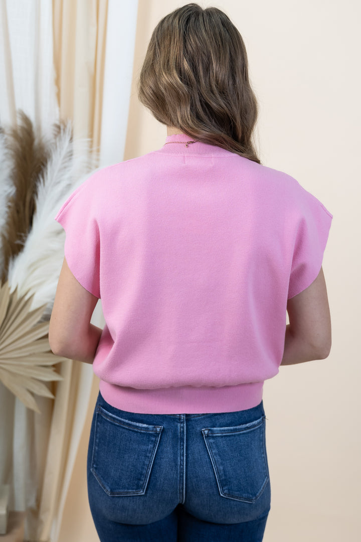 "Vision Of Charm" Top (Baby Pink)