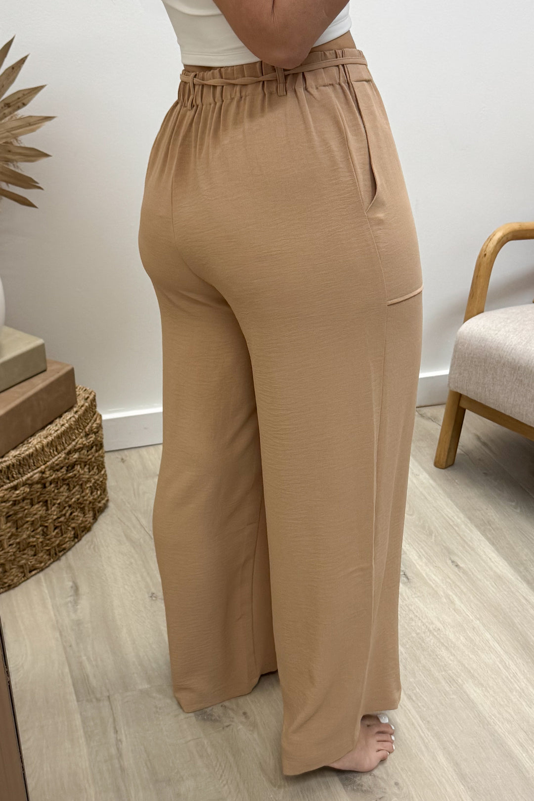 "Weekend Ready" Pants (Taupe)