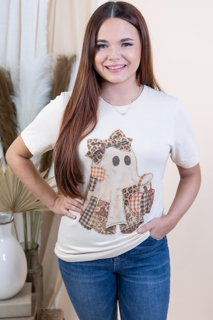 "Lil' Miss Boo" Top (Multi)