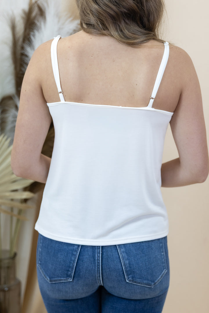 "No Worries" Tank (Ivory)