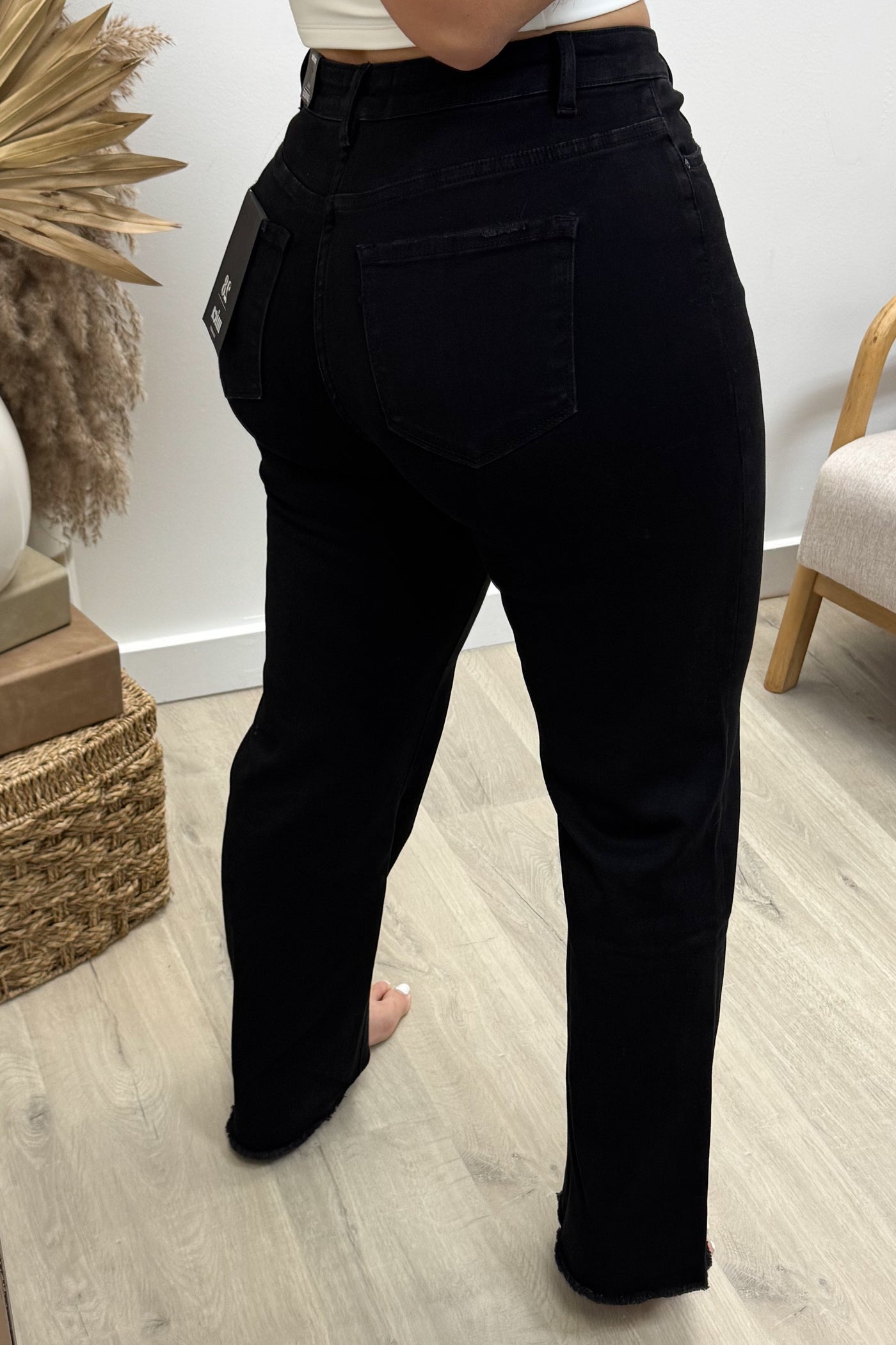Draven Slim Wide Leg Jeans