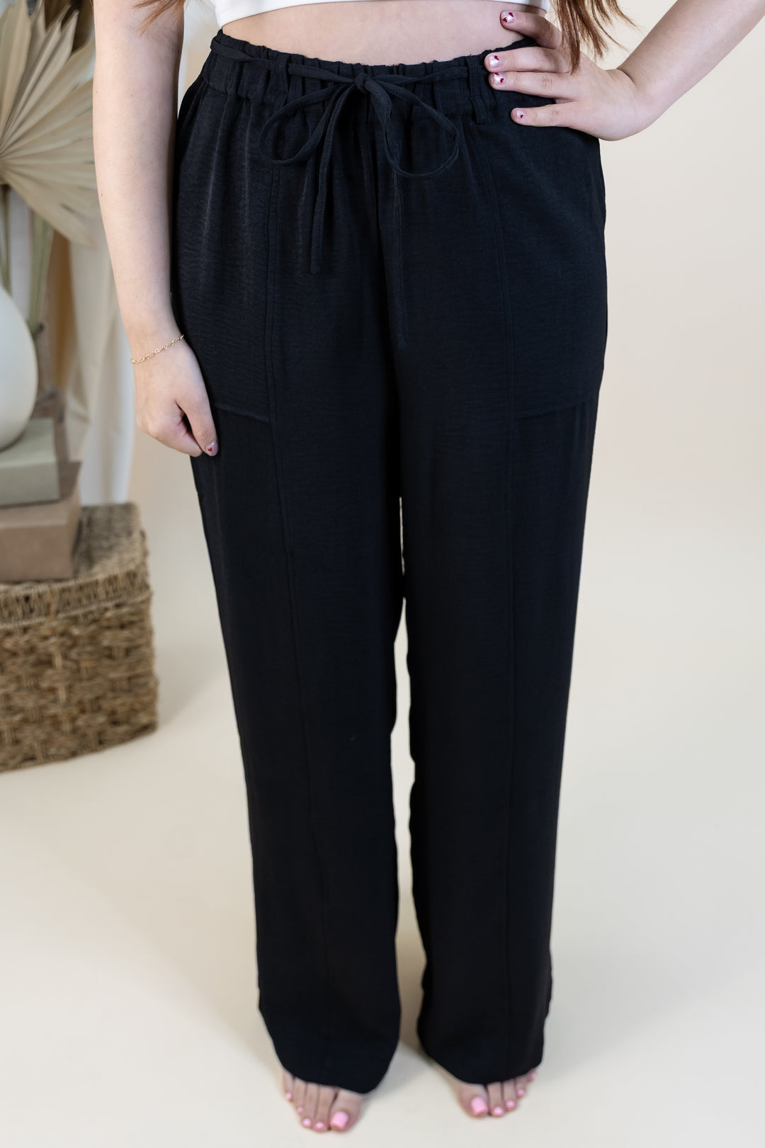 "Weekend Ready" Pants (Black)