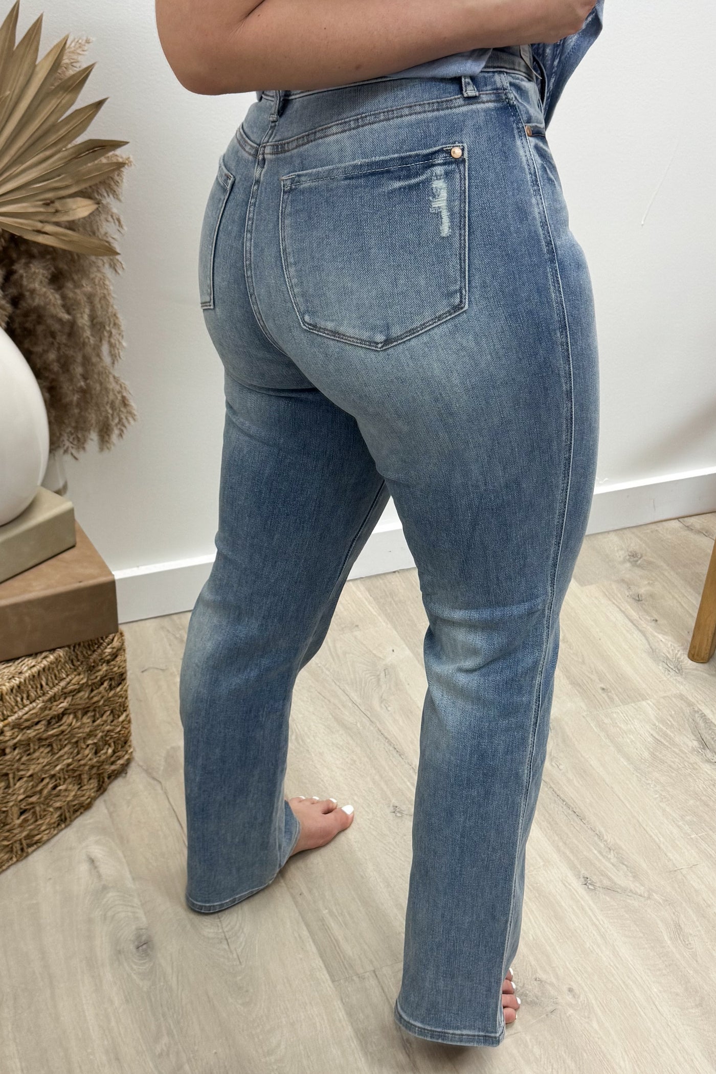 Brittany Straight Leg Jeans (Tummy Control)