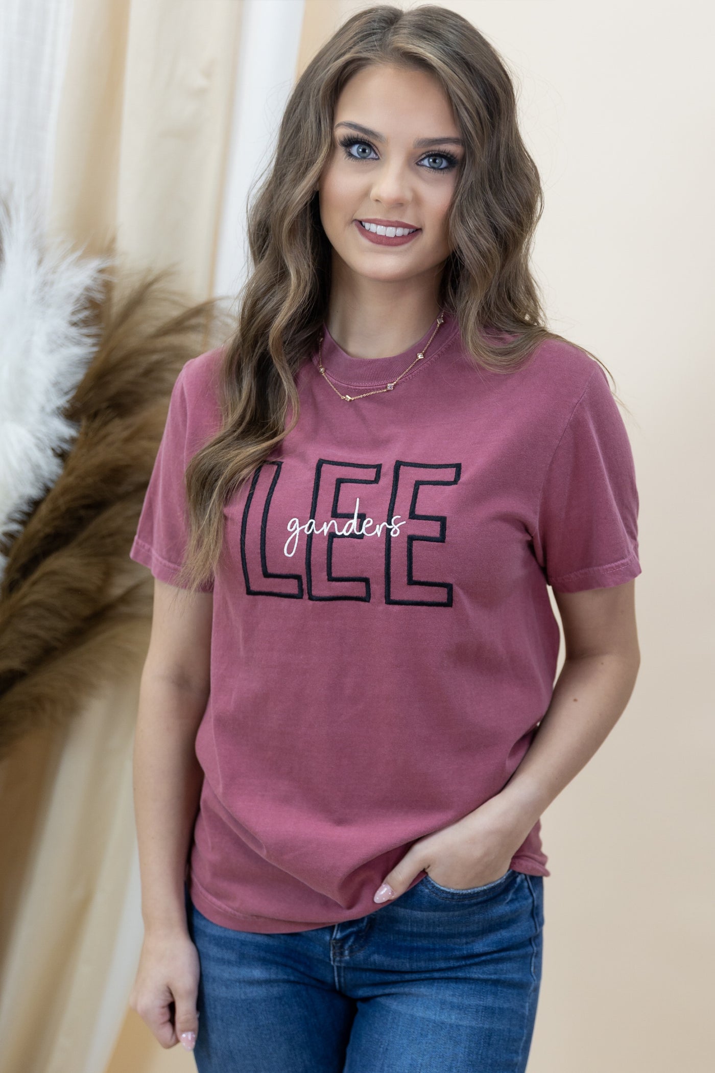 "LEE Ganders" T-Shirt (Brick)