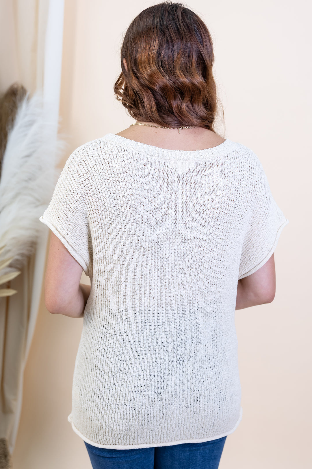 "Relaxed Revival" Top (Oatmeal)