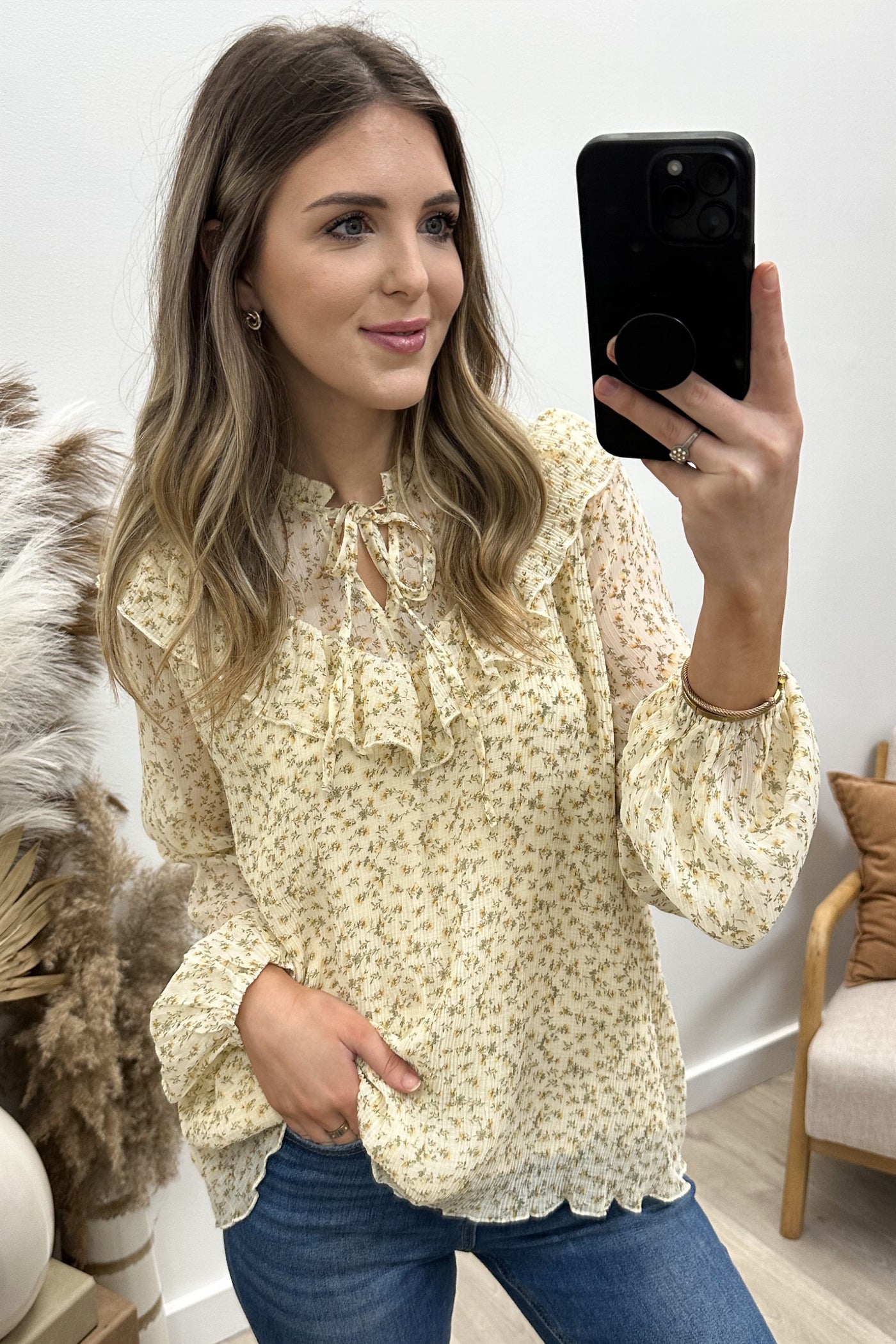 "My Debut" Blouse (Cream)