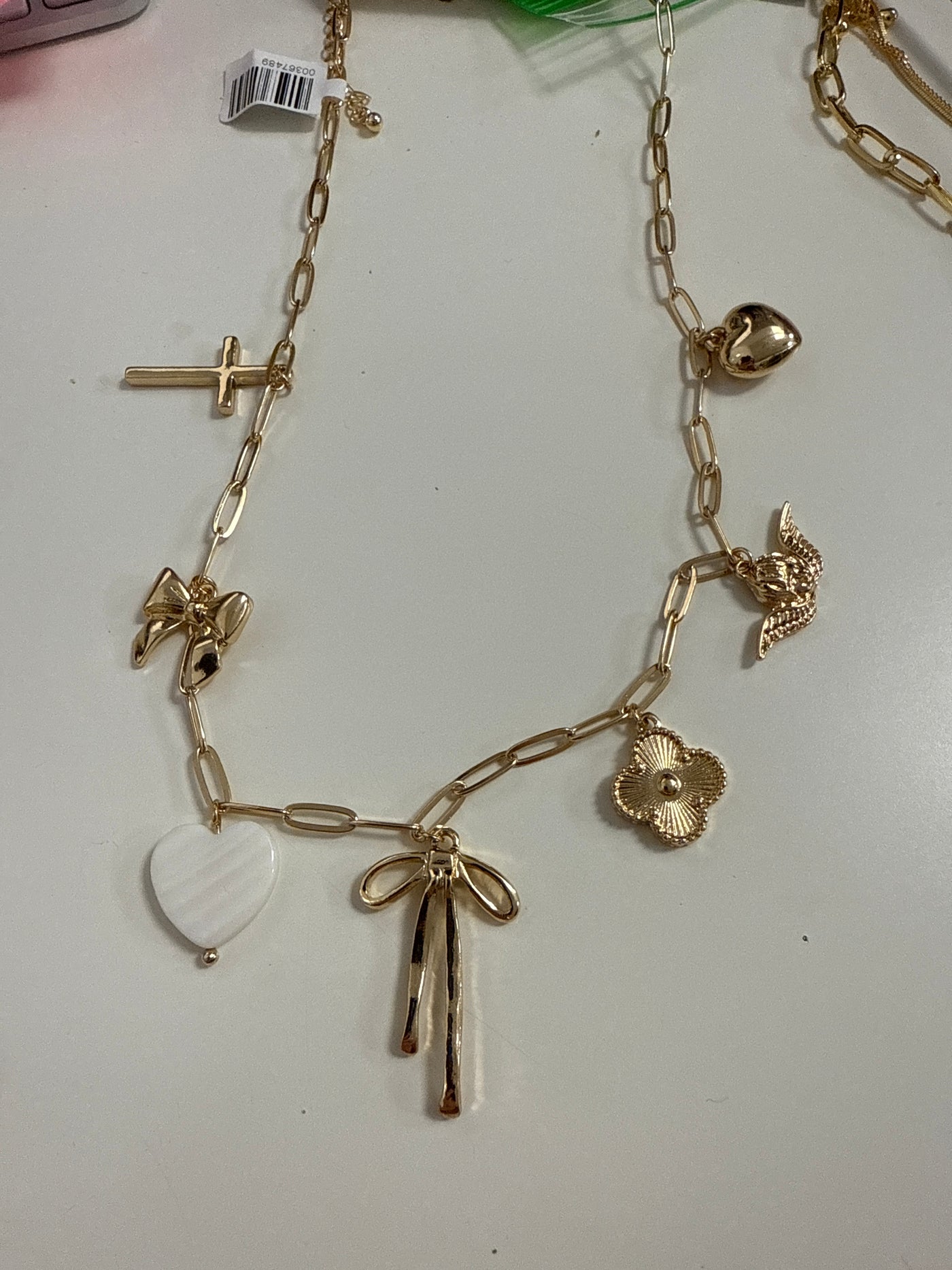 Ivory Necklace (Gold)