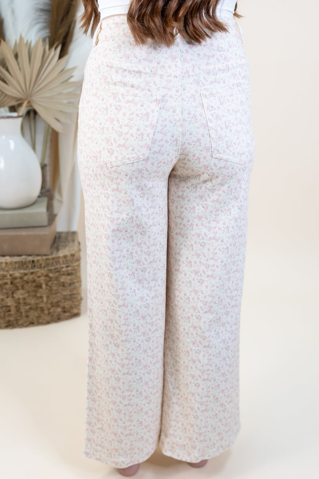 "Subtle Meadows" Pants (Pink)