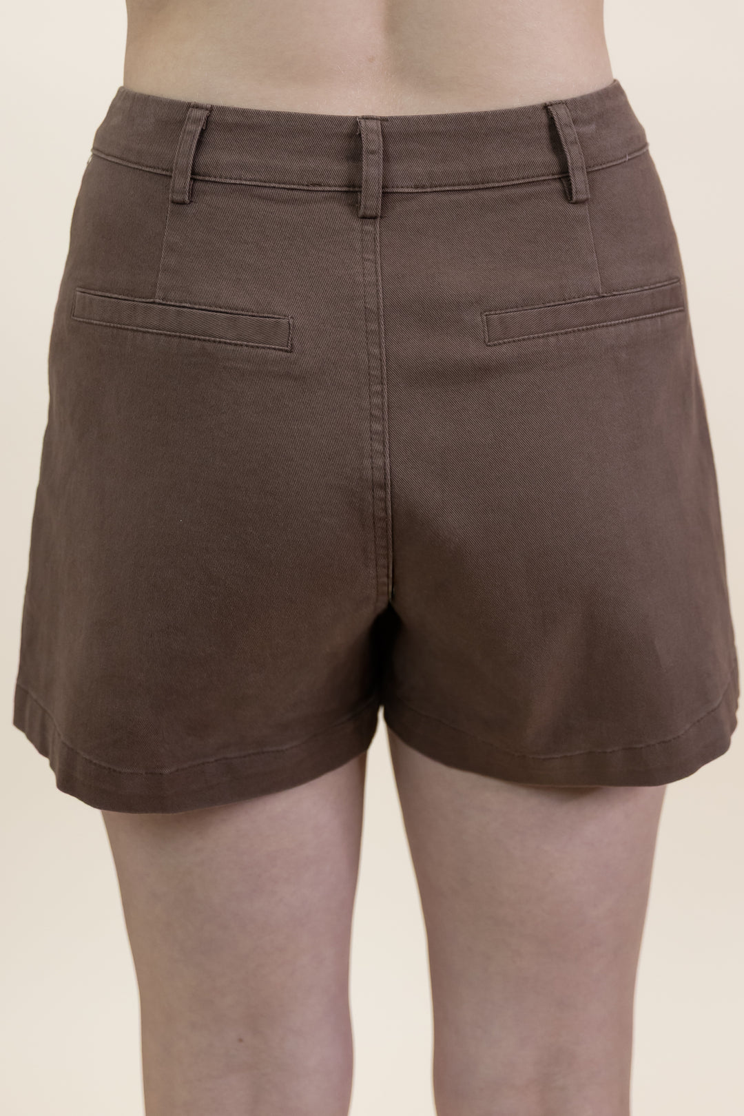 "Take A Second" Shorts (Brown)