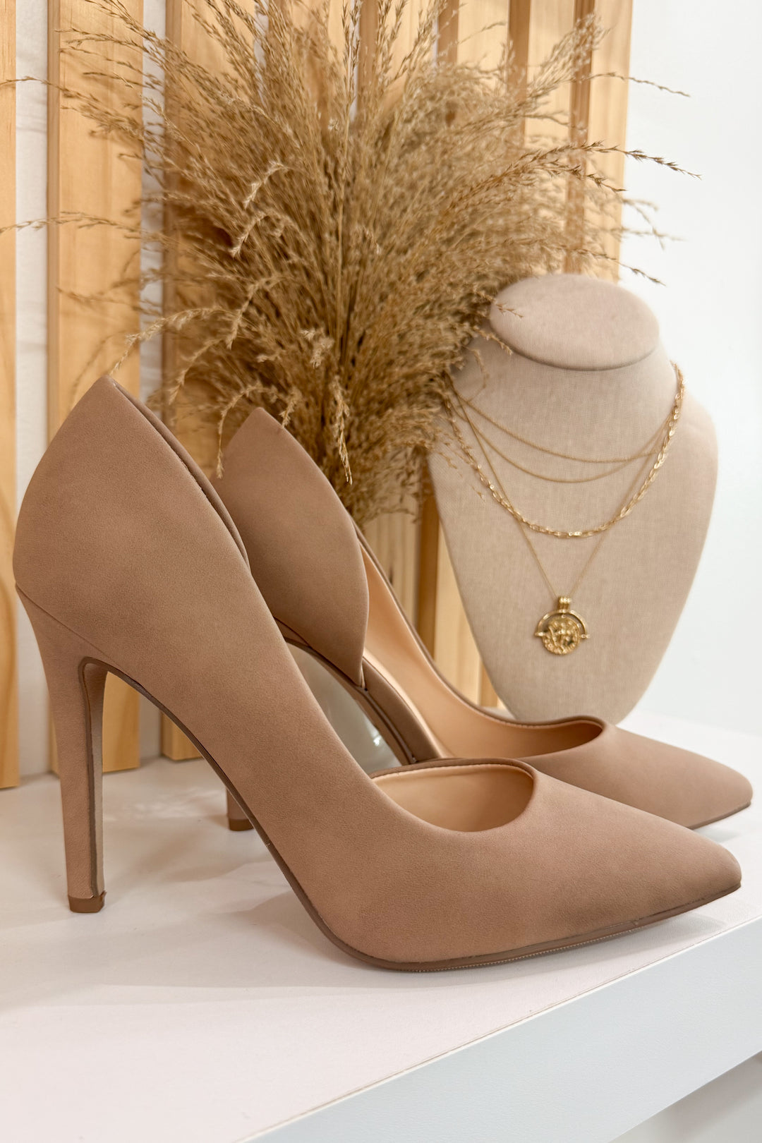 Miranda Pumps (Taupe)