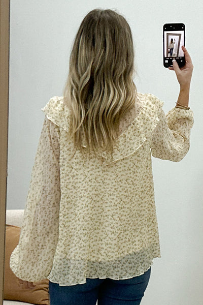 "My Debut" Blouse (Cream)
