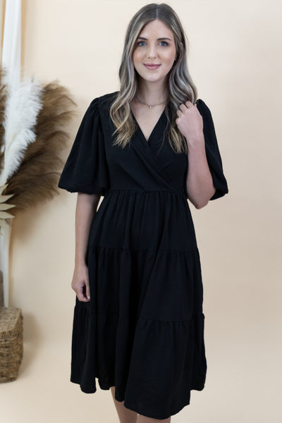 "More Than Perfect" Dress (Black)