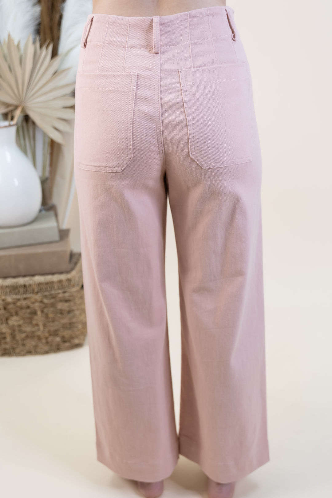 "Making A Change" Pants (Dusty Pink)
