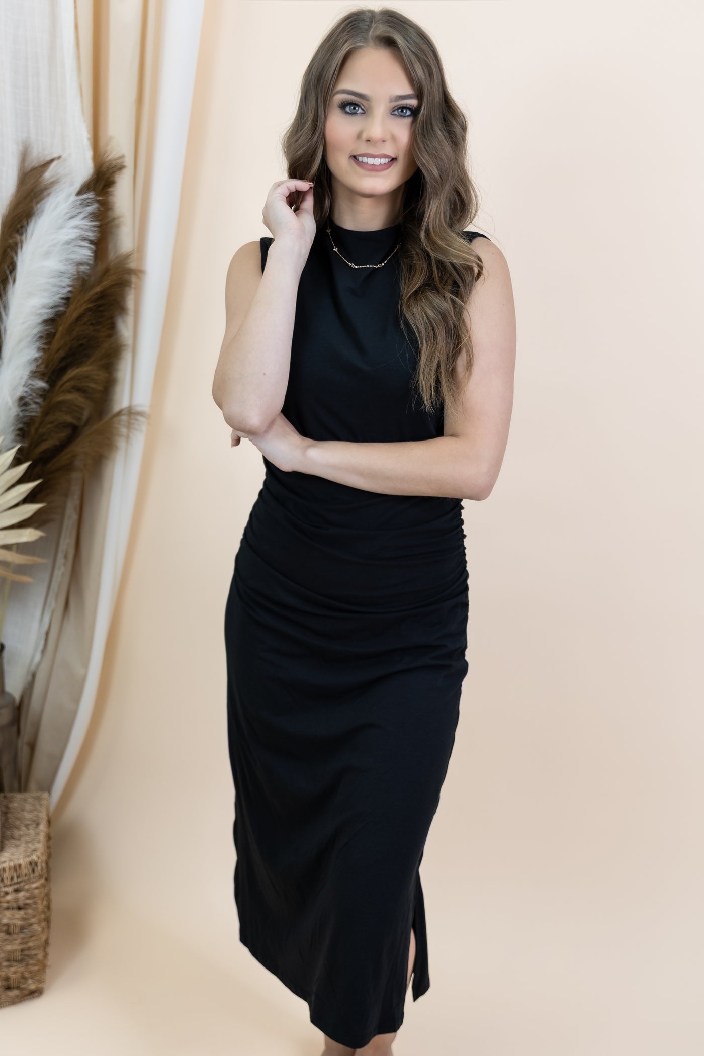 "Between Now & Then" Dress (Black)