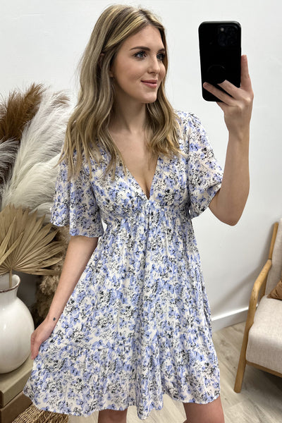 "Memories Made" Dress (Blue)