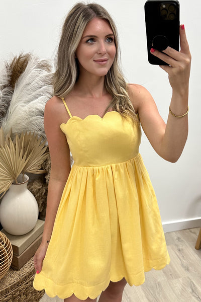 "In The Sun" Dress (Yellow)