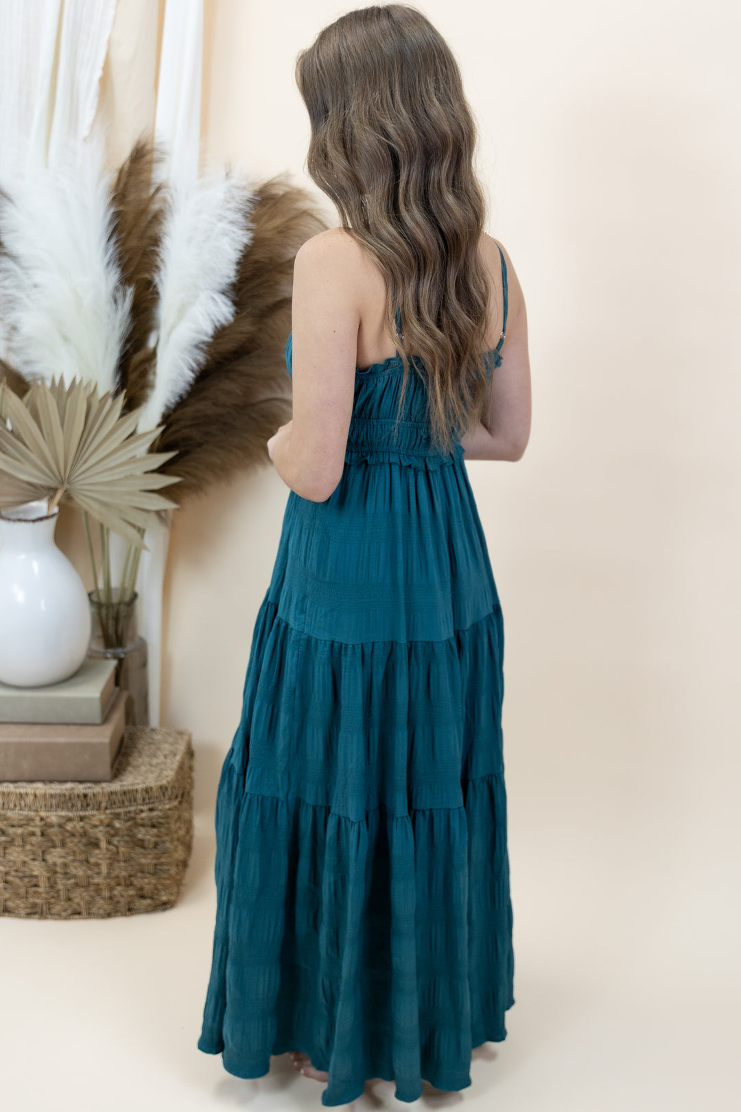 "Stolen Splendor" Dress (Hunter Green)