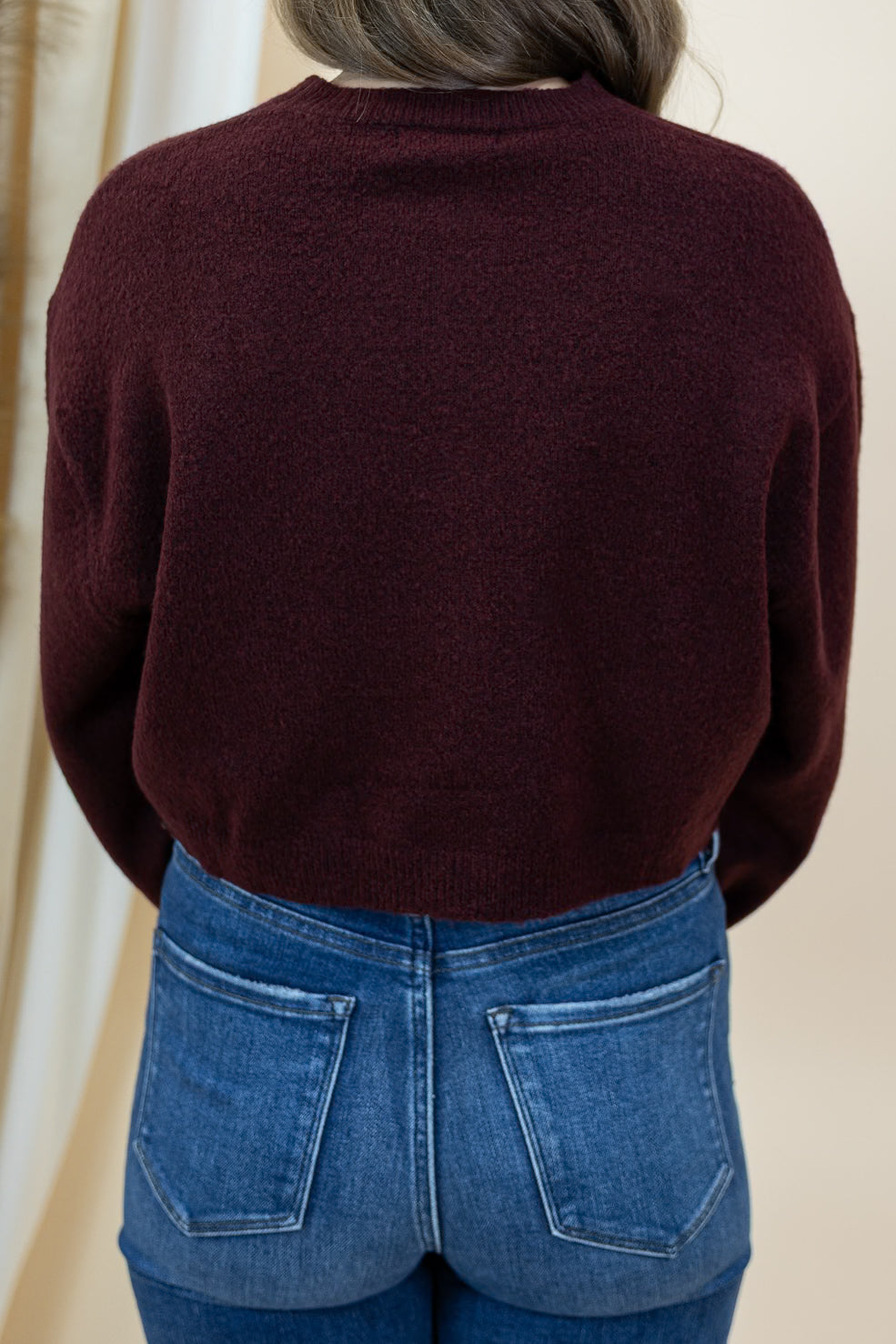 "Feels Like Me" Sweater (Red Wood)