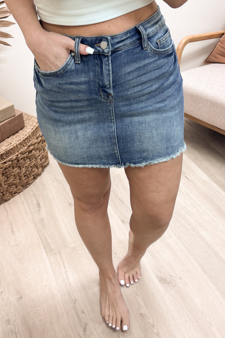 Gracie Denim Skirt