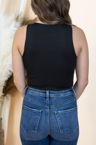 "Light And Easy" Bodysuit (Black)