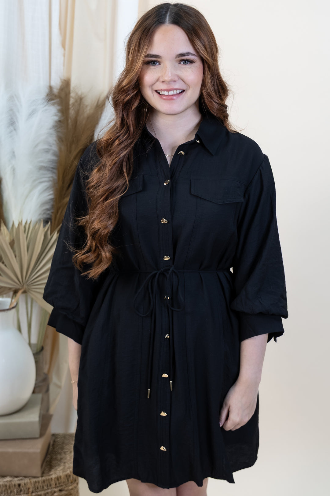 "No Strings Attached" Dress (Black)