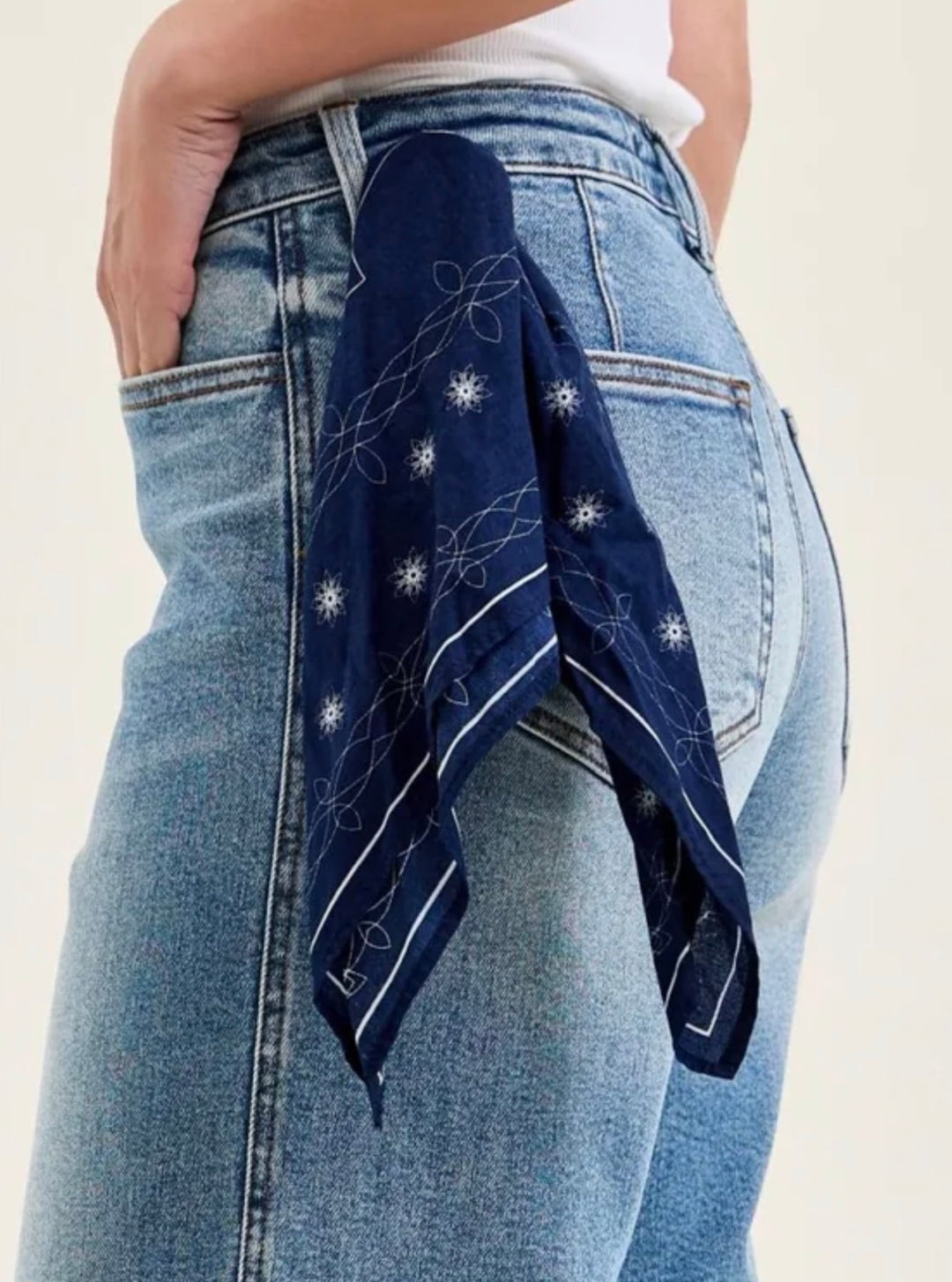 Vicky Ankle Wide Leg Jeans