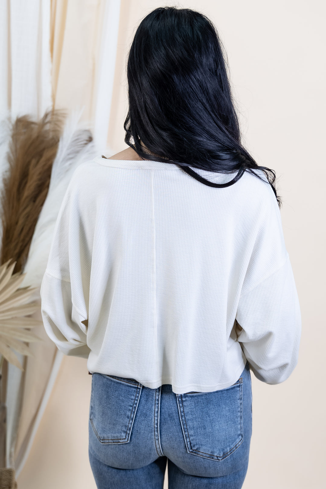 "Comfortable Chaos" Top (Oatmeal)