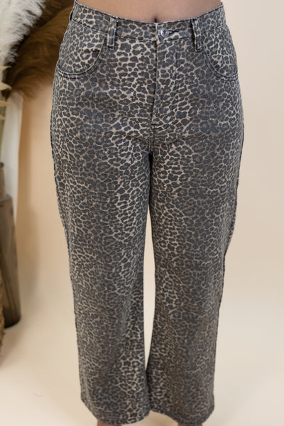 "Fierce Confidence" Pants (Leopard)