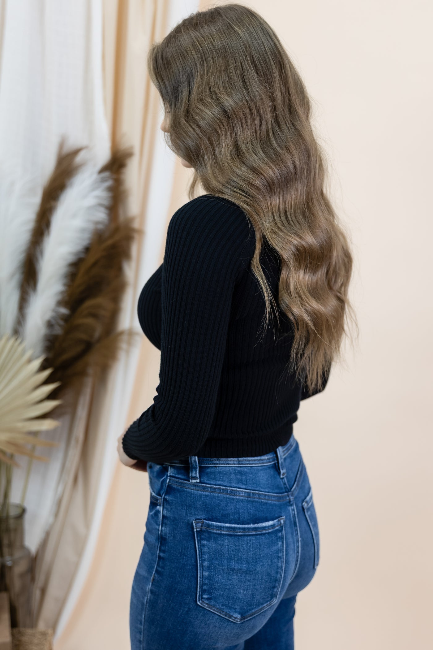 "Don't Think Twice" Top (Black)