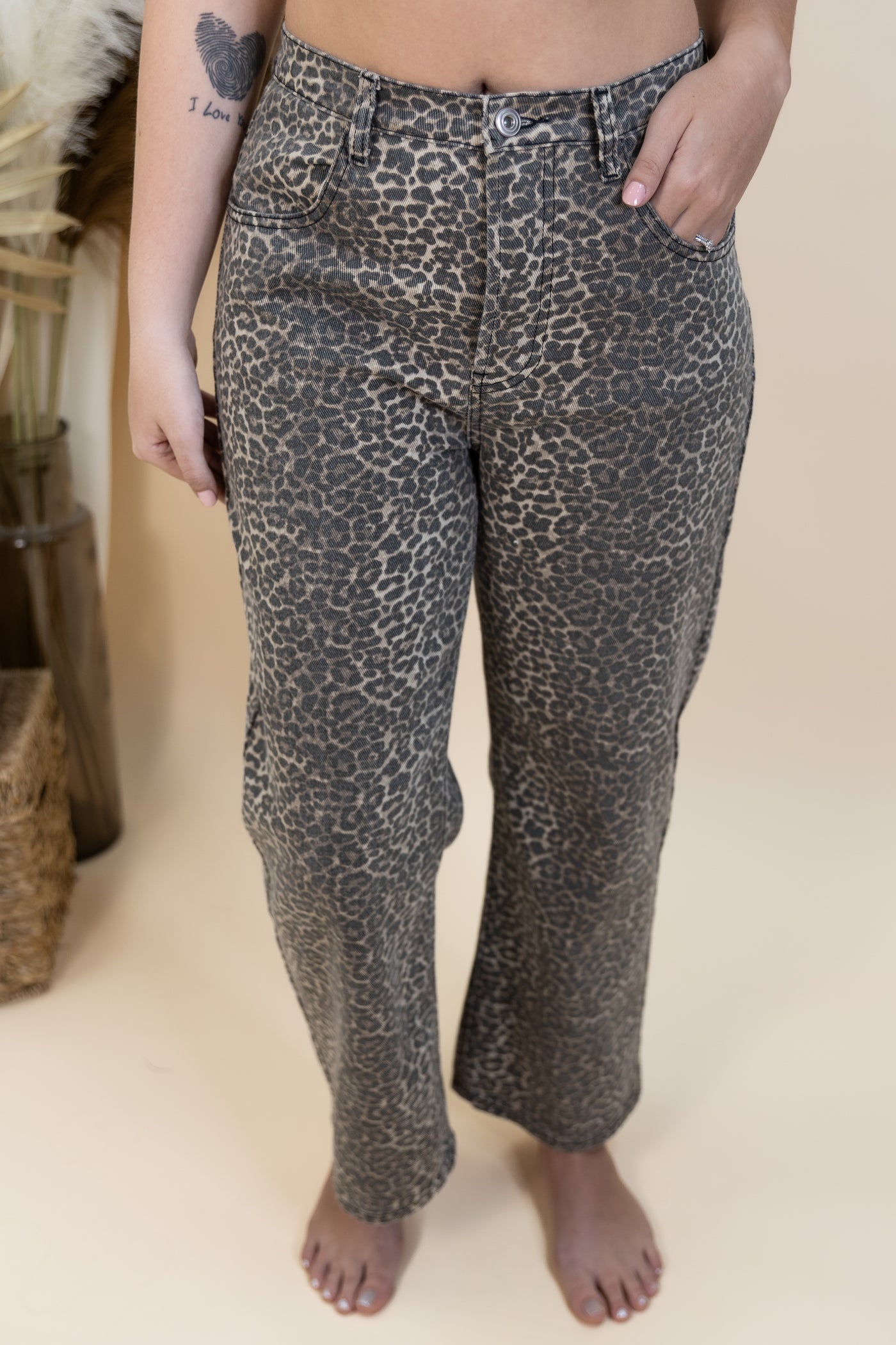 "Fierce Confidence" Pants (Leopard)