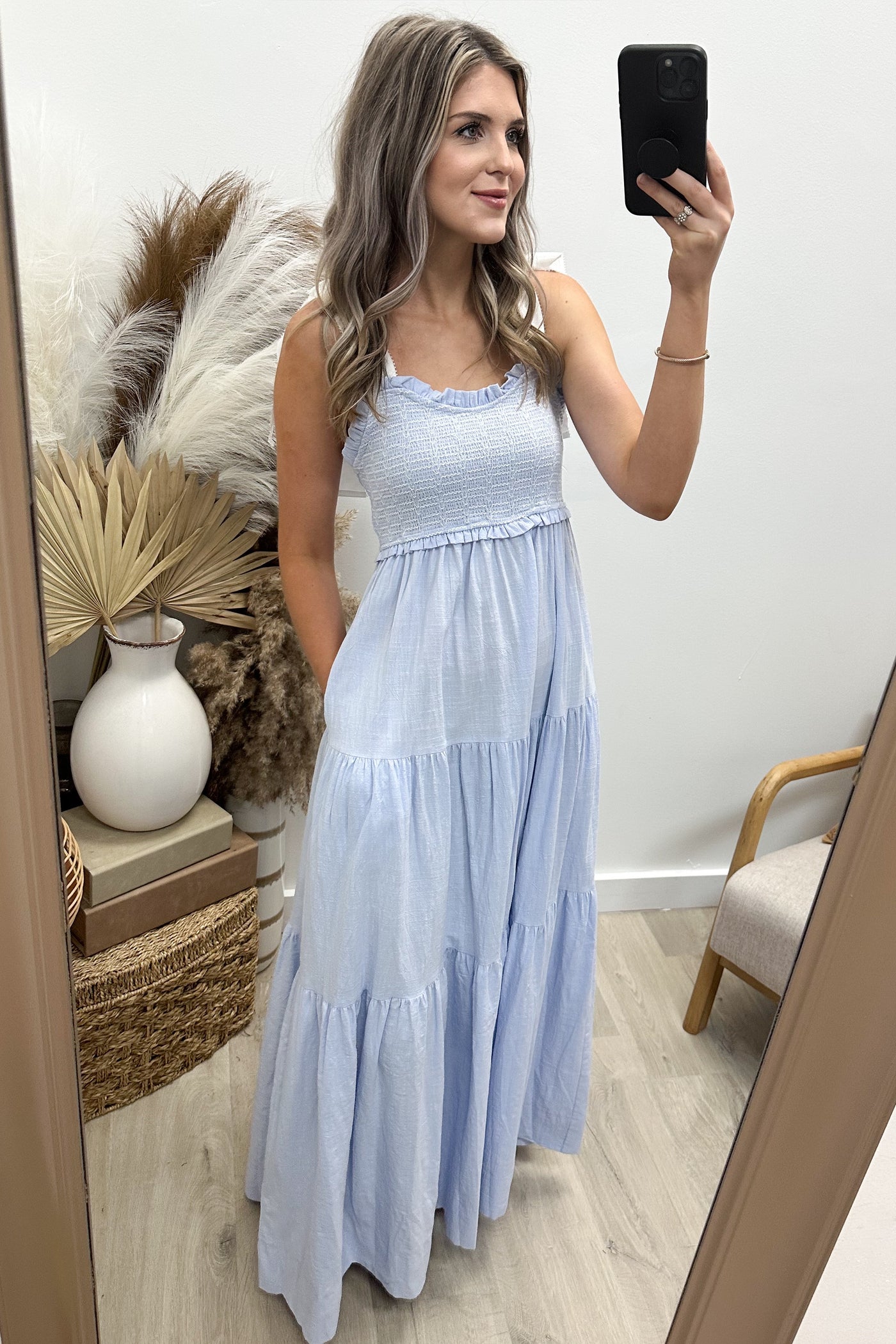 "On A Good Day" Dress (Light Blue)