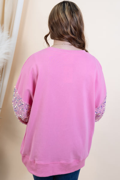 "Nutcracker Noel" Sweatshirt (Pink)