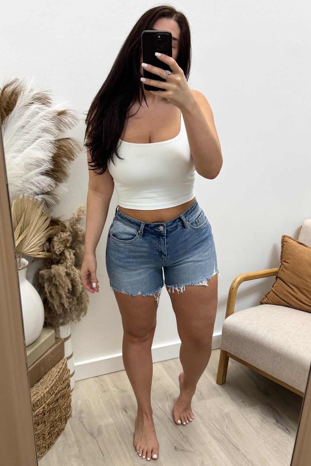 Holly Denim Shorts
